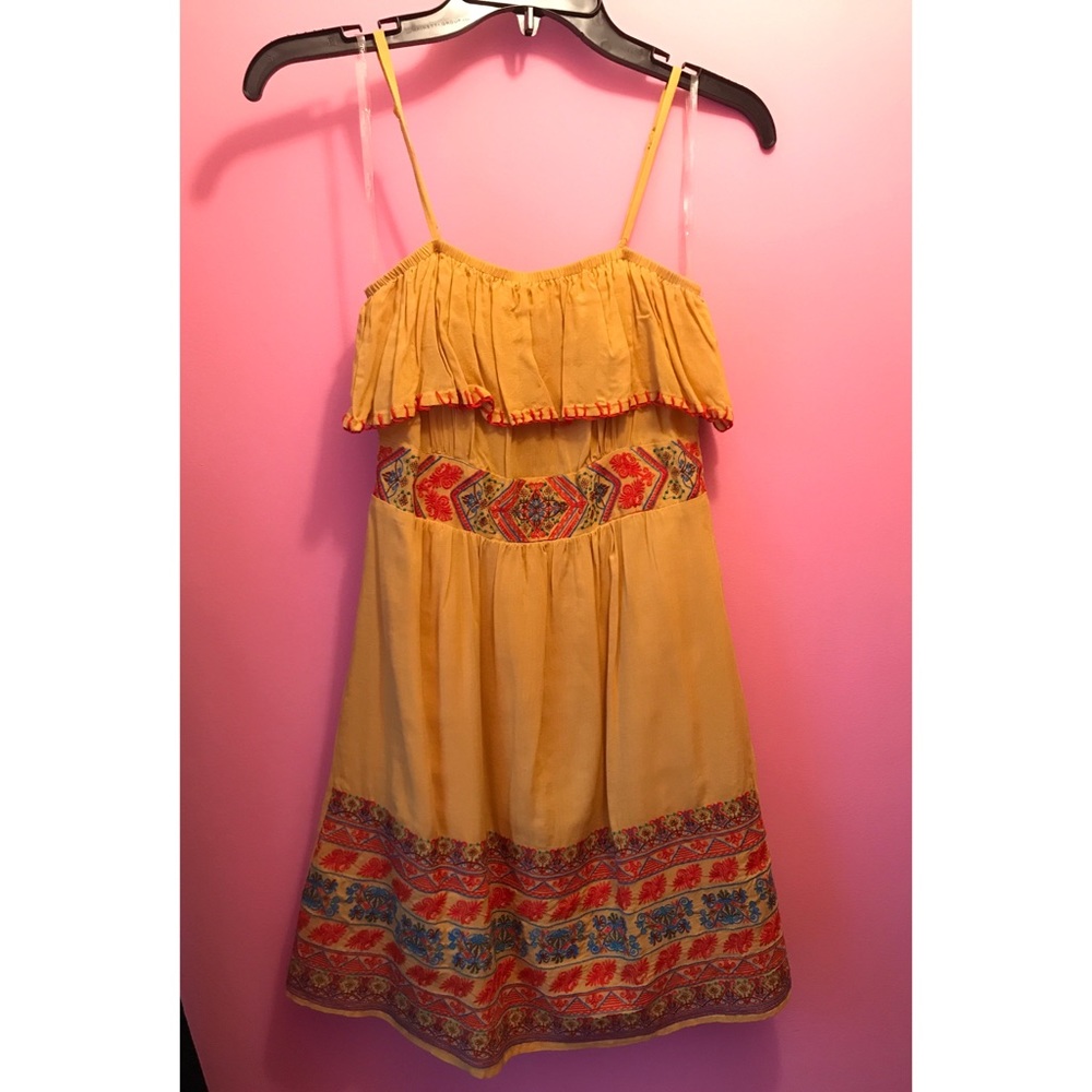 Flying Tomato Mustard Dress